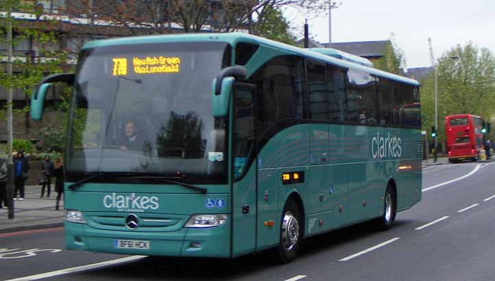 Clarkes Mercedes Tourismo BF61HCK